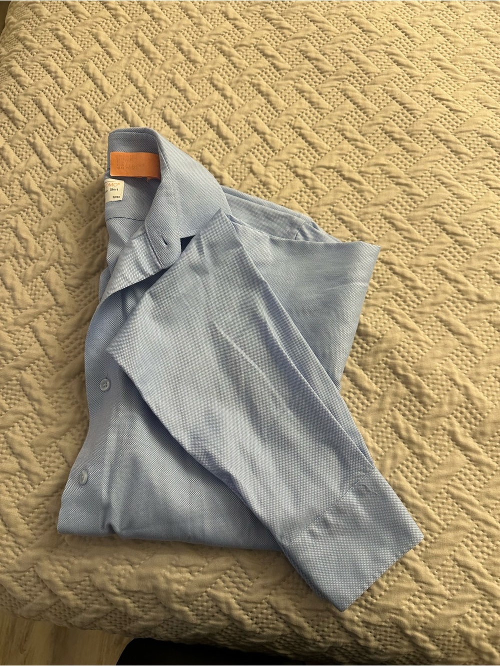 LORENZO UOMO THE PERFECT WHITE SHIRT® IN BLUE